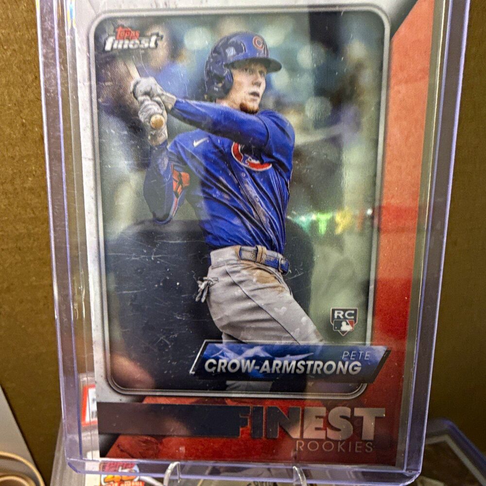 Topps 2024 Finest Finest Rookies Design Variation RC Pete Crow-Armstrong FRD-5
